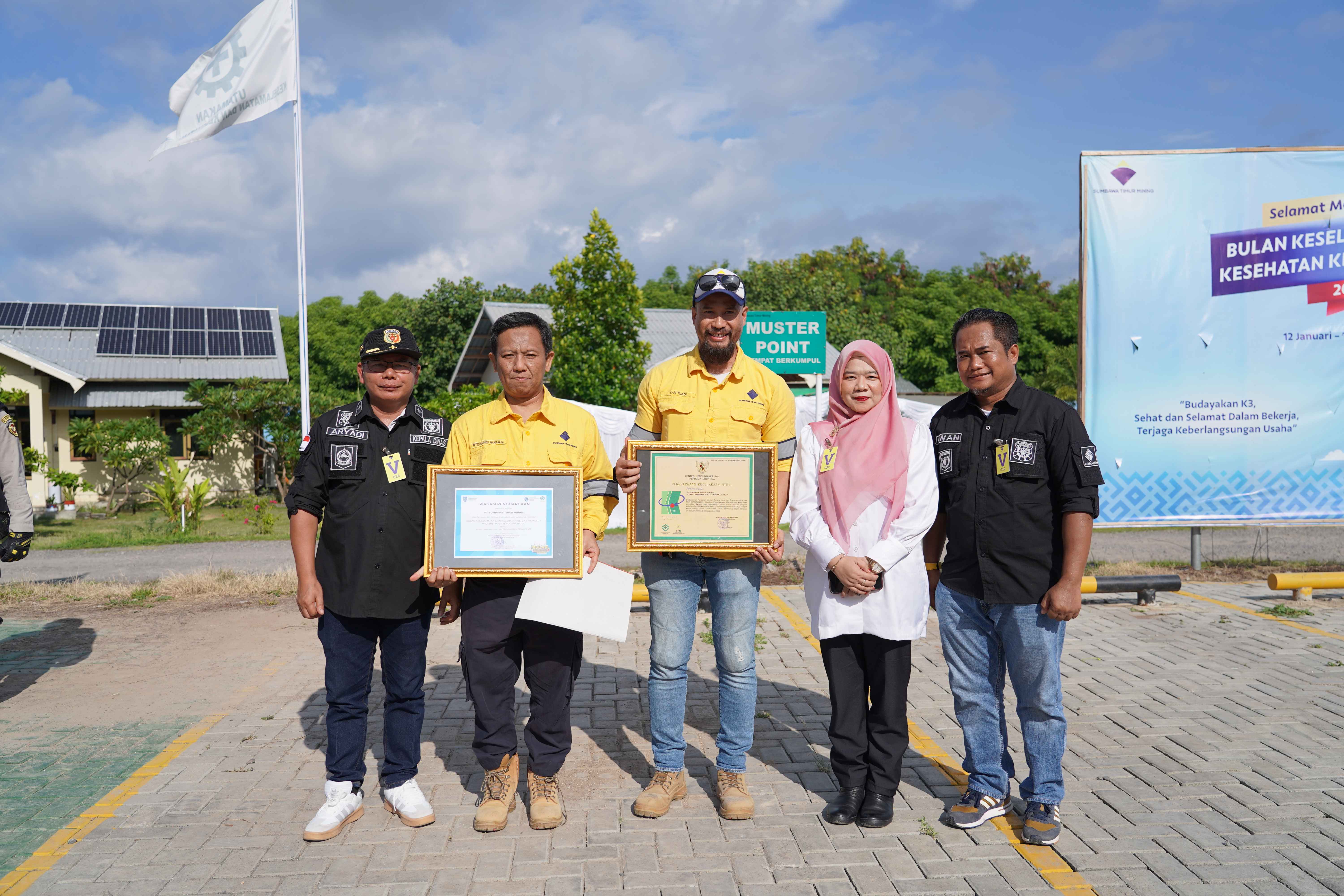 STM Gelar Upacara Penutupan Bulan K3 Nasional 2024: Sekaligus Tandai Capaian 6 Juta Jam Kerja Tanpa Kecelakaan Berat