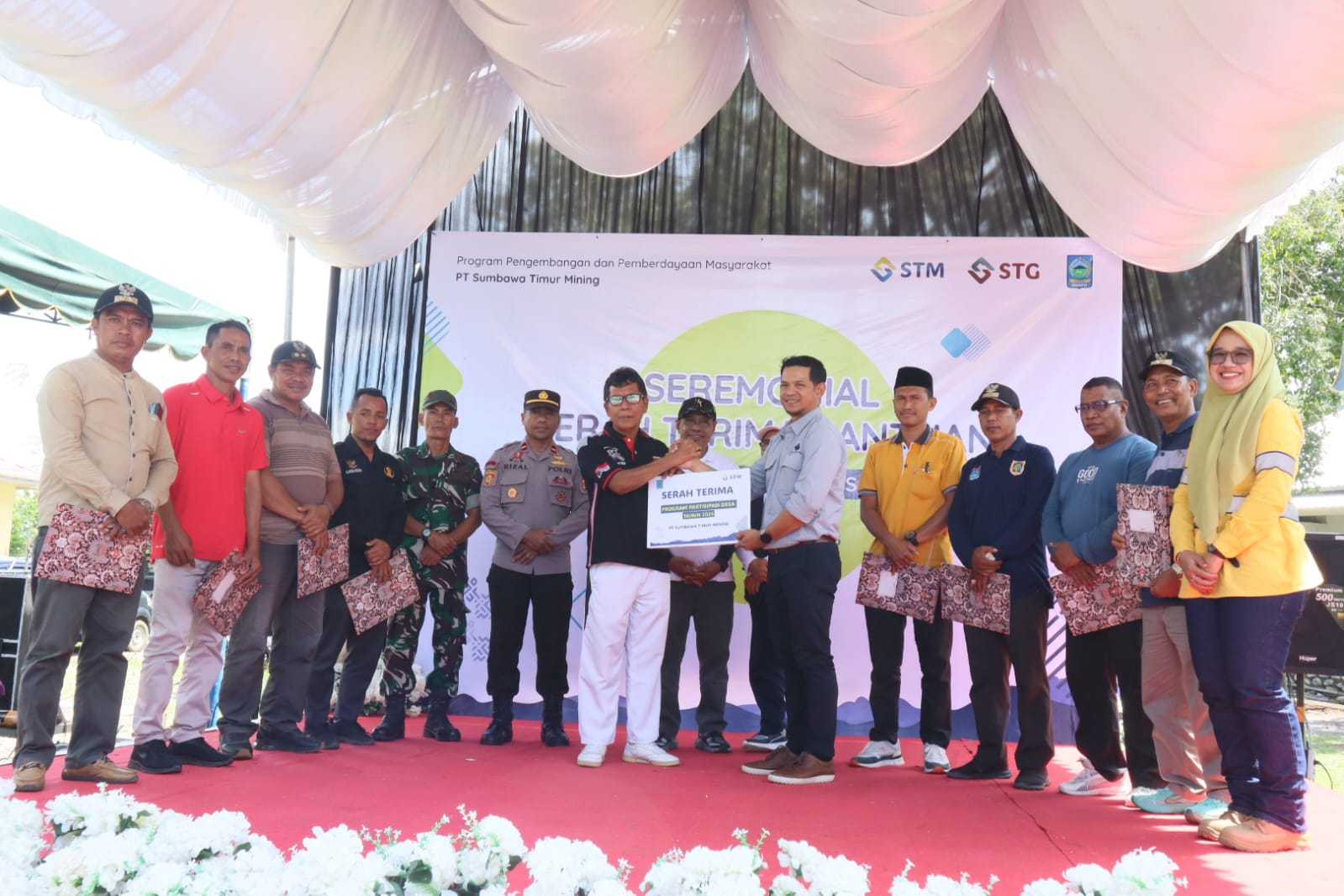 STM Village Participation Program 2025 Completed, Supporting Community Development in Dompu Regency