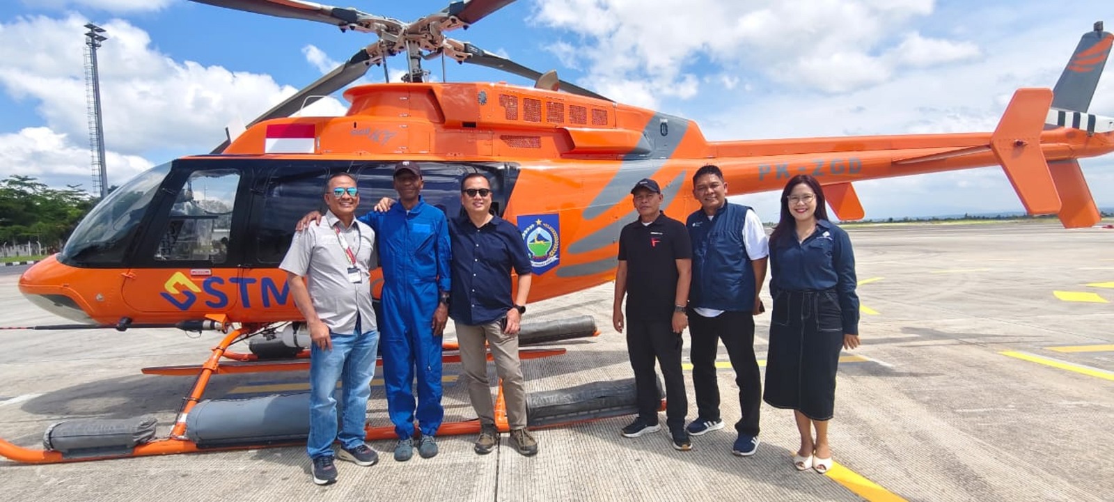 PT STM Turut Sukseskan MotoGP Mandalika 2025 melalui Penyediaan Helikopter untuk Layanan Transportasi Udara dan Evakuasi Medis